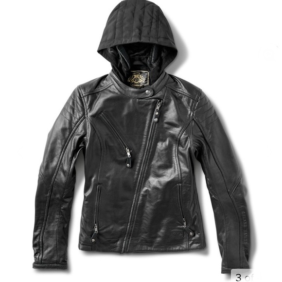 Roland Sands Women’s Mia Motorcycle Leather Jacket - Picture 2 of 12